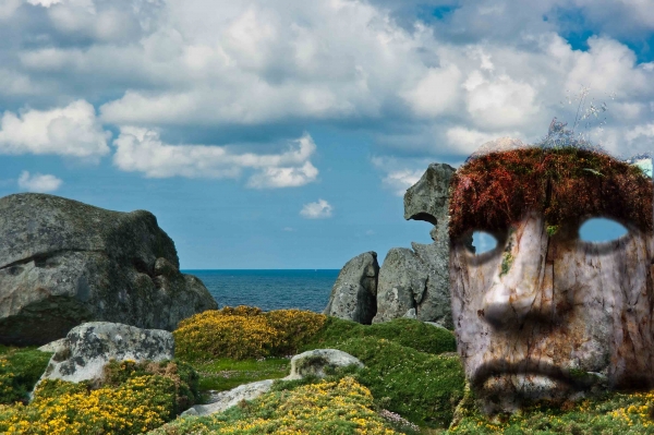 Creation of Face of Stone: Step 3